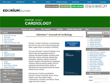 Tablet Screenshot of edoriumjournalofcardiology.com